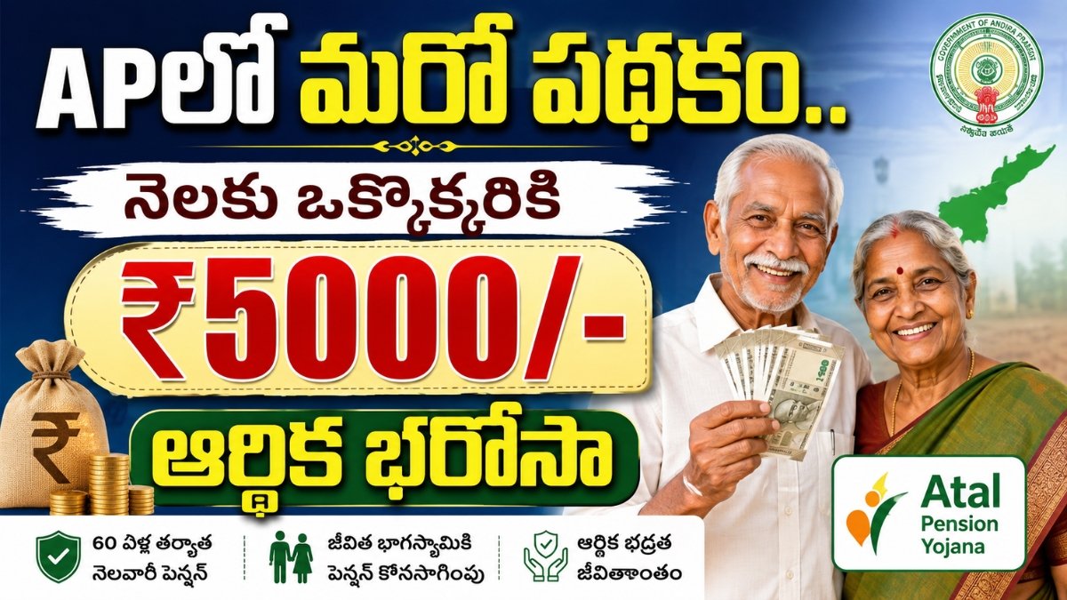 Atal Pension Yojana Scheme 2026 ₹5000 Pension
